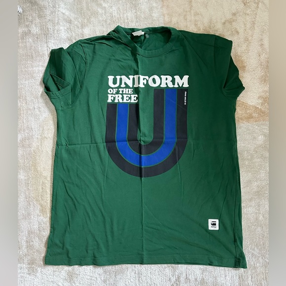 G-Star Raw T-Shirt Green size XL - Picture 1 of 1